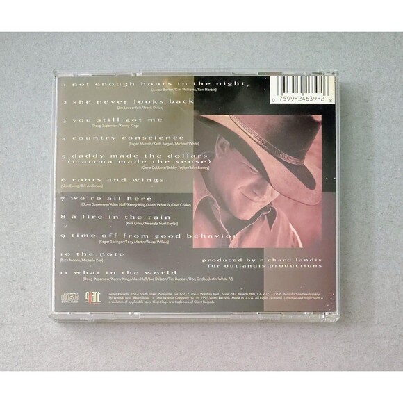 Doug Supernaw CD You Still Got Me Country Music 1995 Giant Records USA Folk 90s - Picture 2 of 12